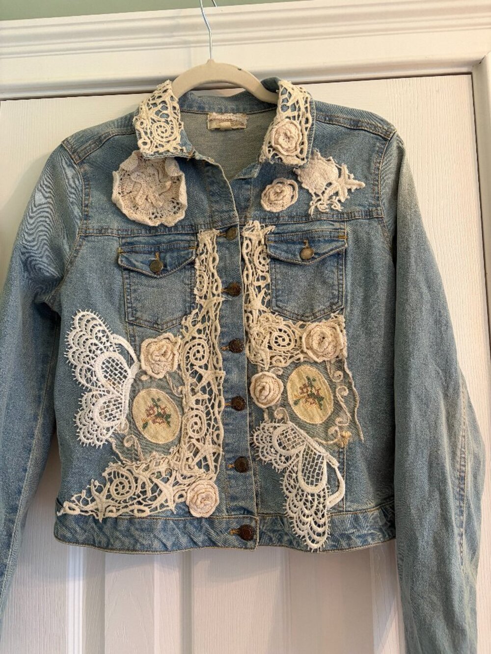 Antica Sartoria Jean Lace Jacket Size 3